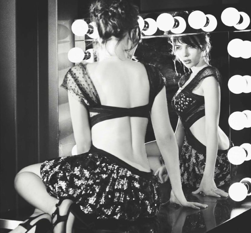 Scarlett Johansson in lingerie