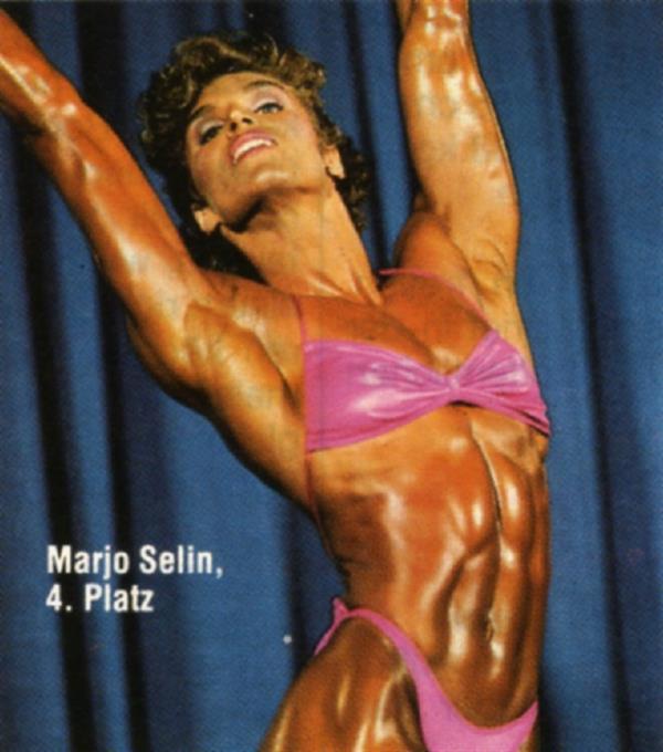 Marjo Selin in a bikini