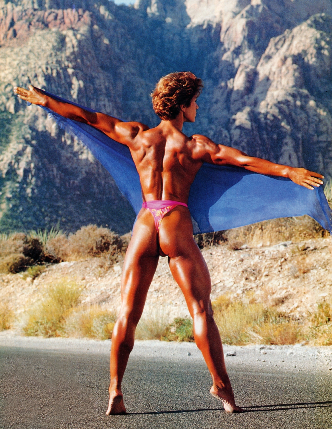 Marjo Selin in a bikini - ass
