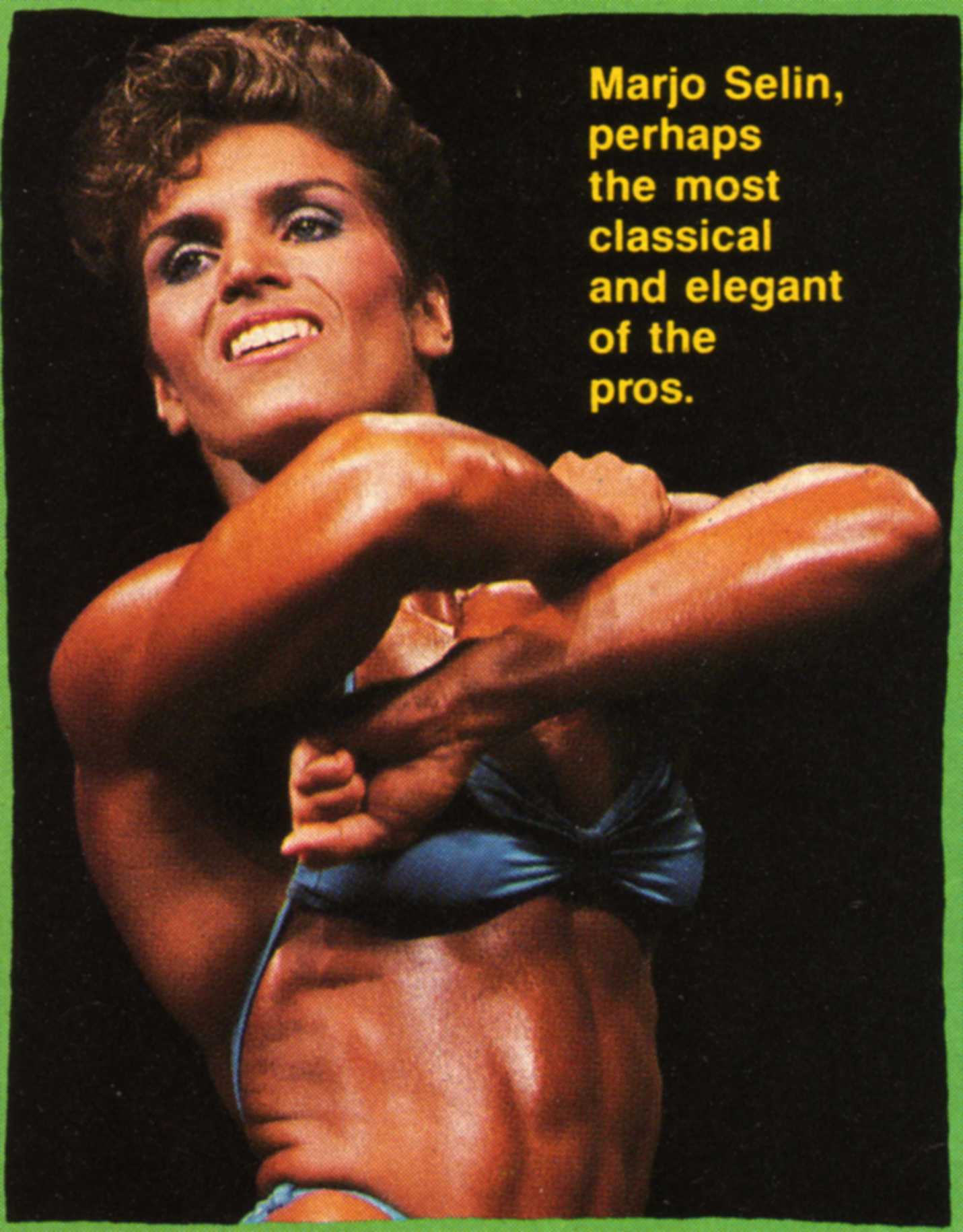 Marjo Selin in a bikini