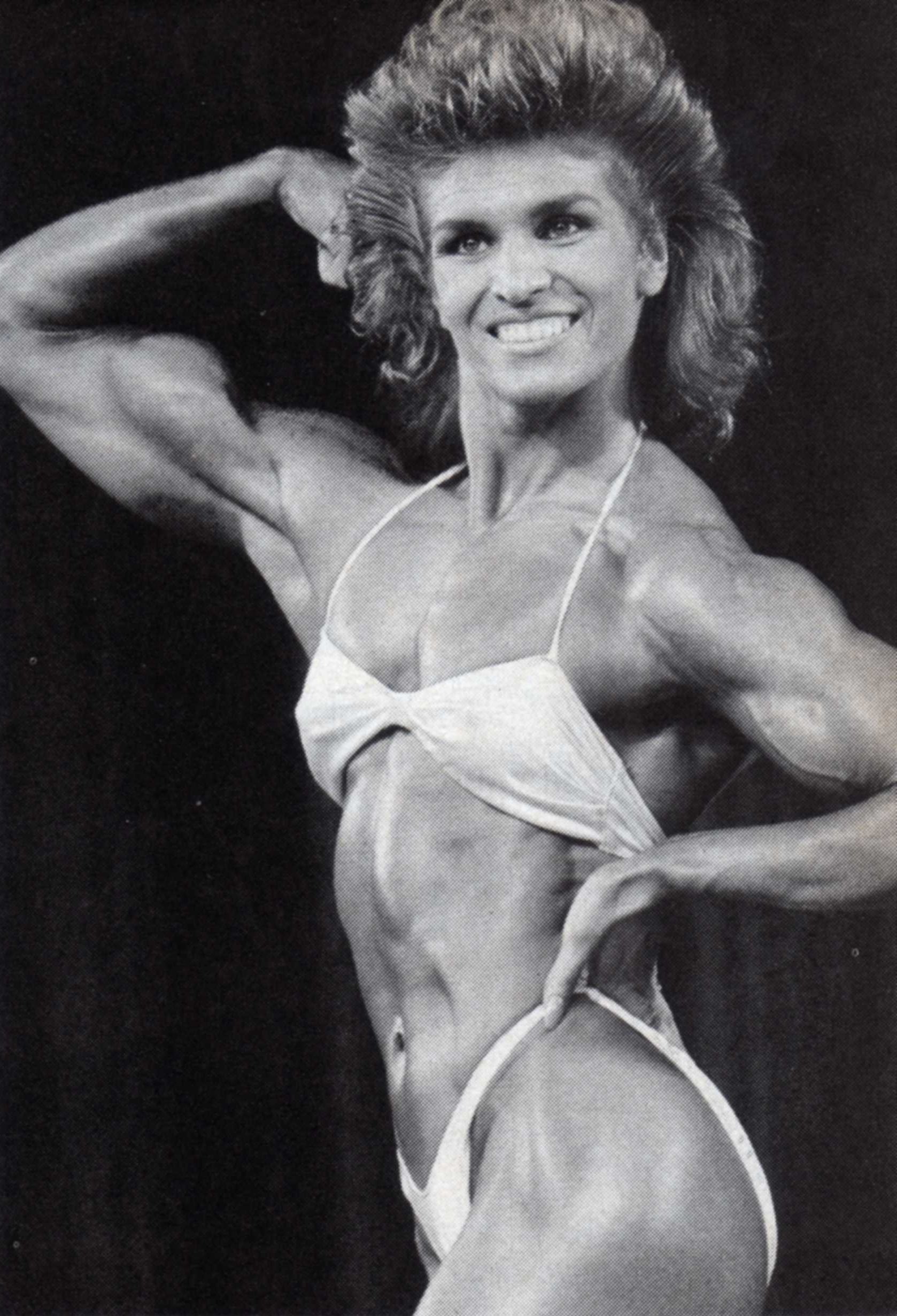 Marjo Selin in a bikini