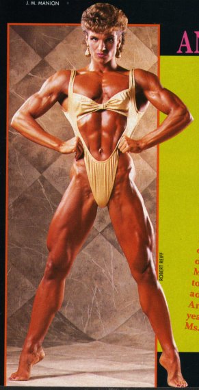 Marjo Selin in a bikini