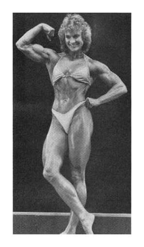 Cory Everson in a bikini