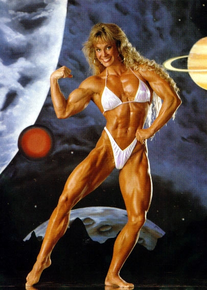 Cory Everson in a bikini