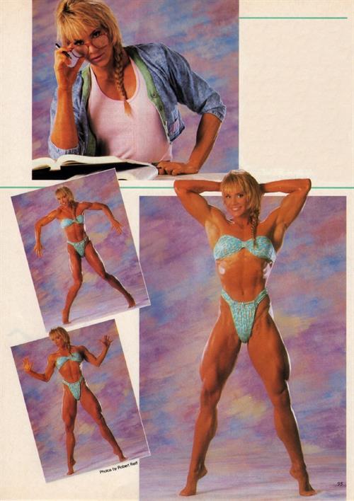 Cory Everson in a bikini