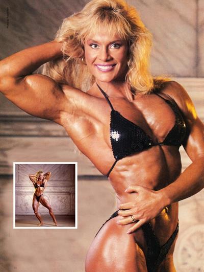 Cory Everson in a bikini