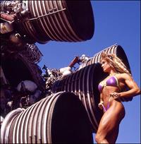 Cory Everson in a bikini