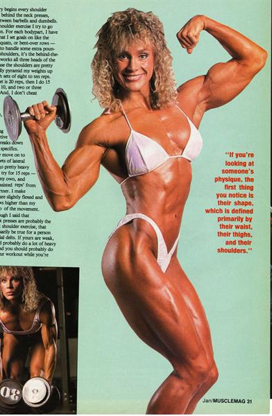 Cory Everson in a bikini