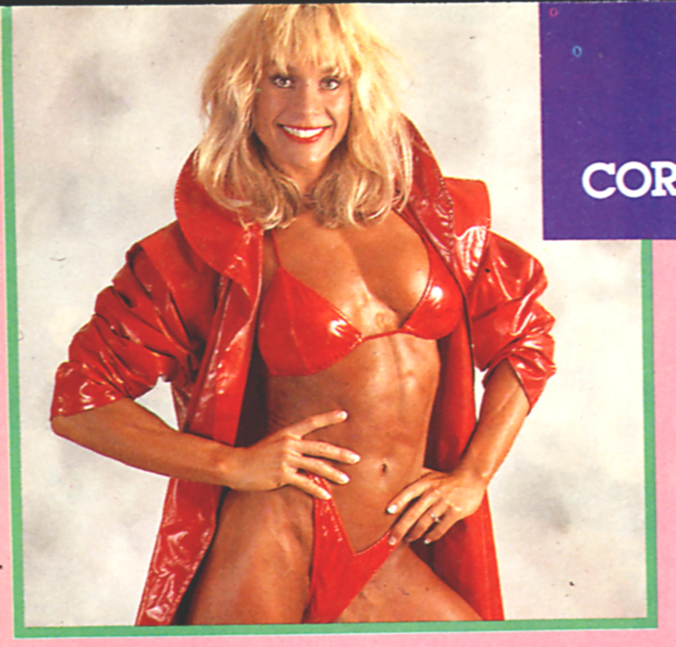 Cory Everson in a bikini