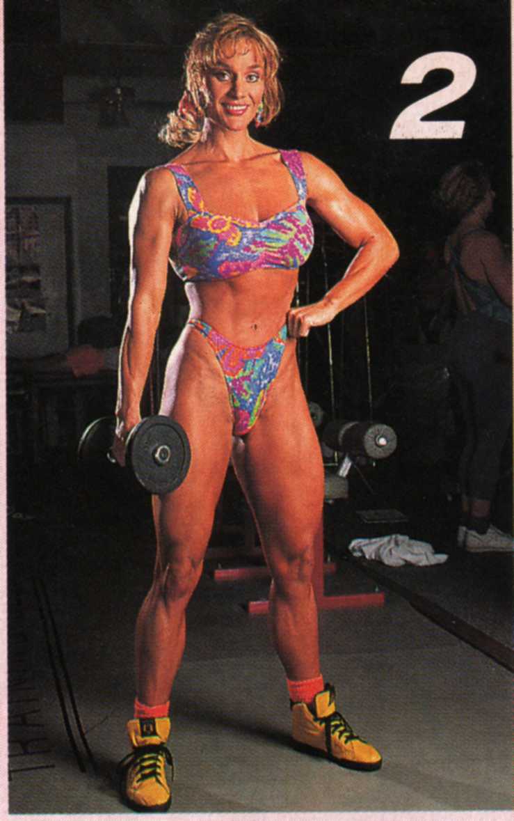 Cory Everson in a bikini