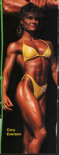 Cory Everson in a bikini