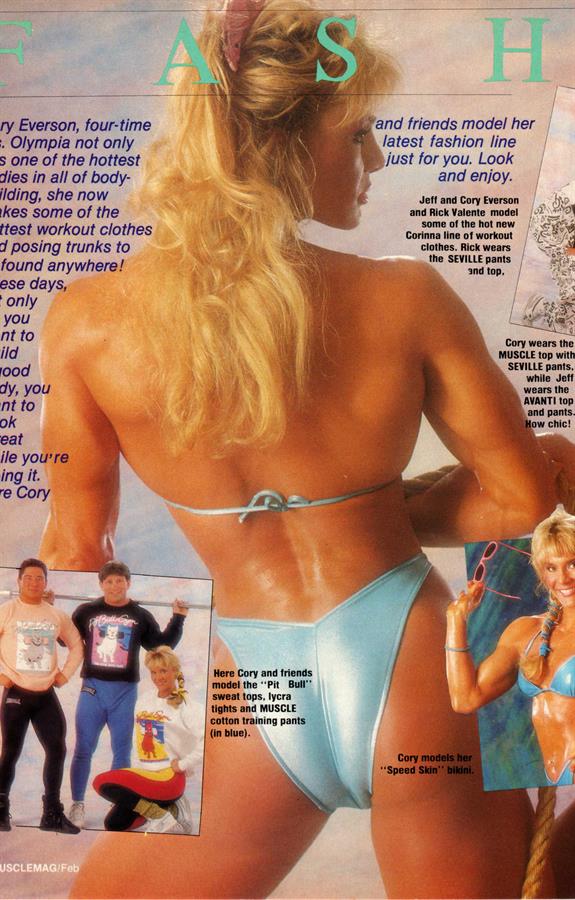 Cory Everson in a bikini - ass