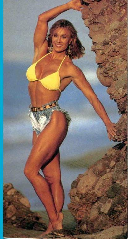 Cory Everson in a bikini