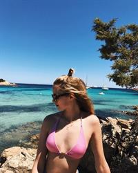 Maud Welzen in a bikini