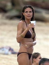 Heidi Klum in a bikini