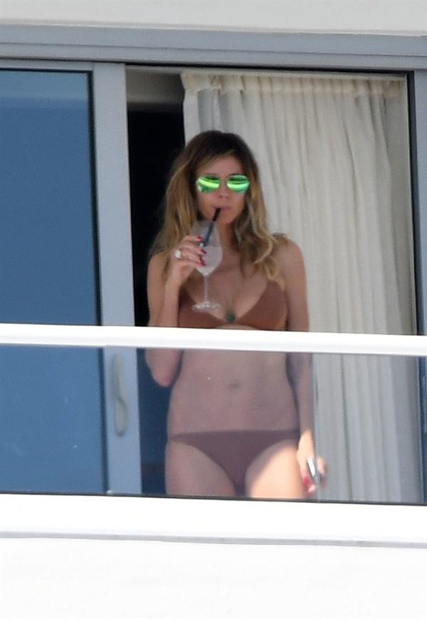 Heidi Klum in a bikini