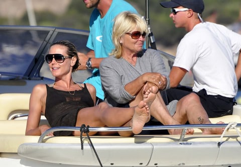 Heidi Klum in a bikini