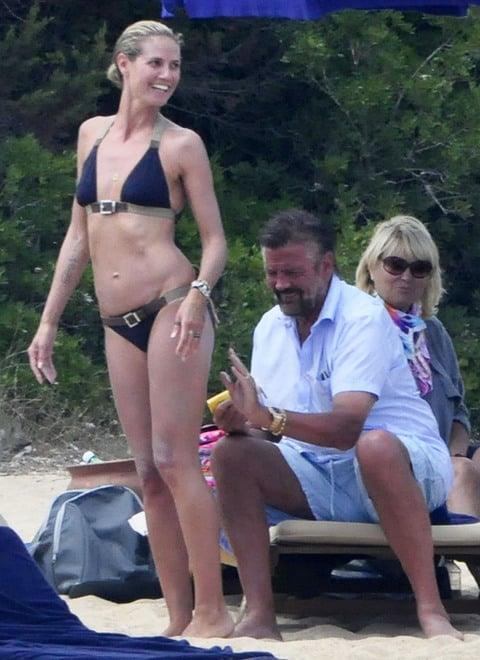 Heidi Klum in a bikini