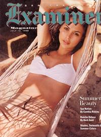 Josie Maran in a bikini