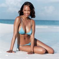 Tyra Banks in a bikini
