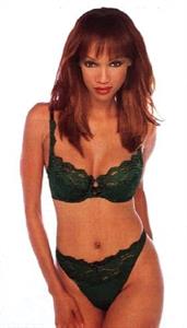 Tyra Banks in lingerie