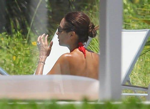 Olga Kurylenko in a bikini