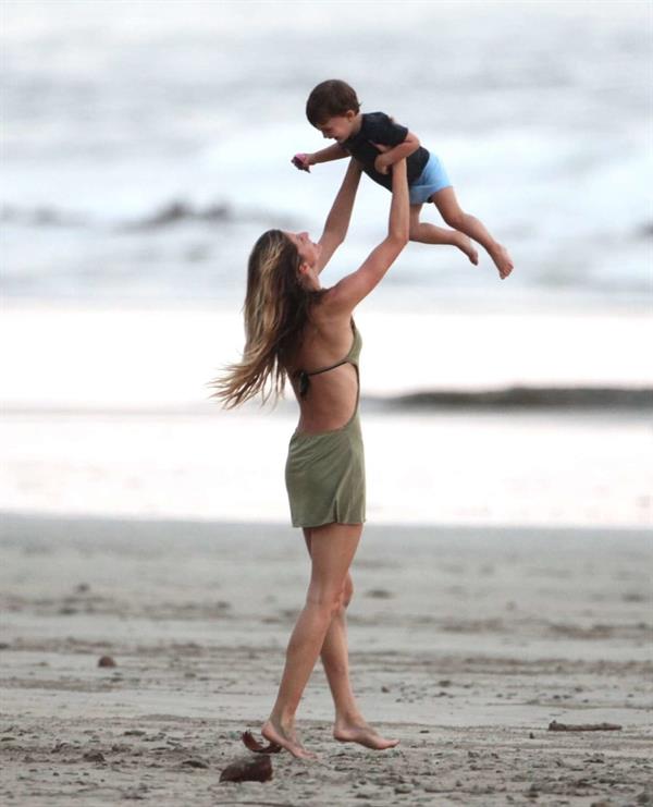 Gisele Bündchen in a bikini