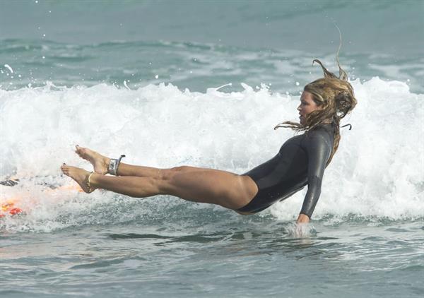 Elle MacPherson in a bikini