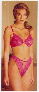 Frederique van der Wal in lingerie