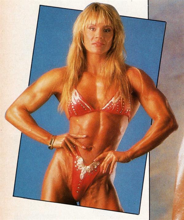 Cory Everson in a bikini