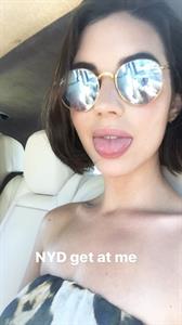 Adelaide Kane taking a selfie