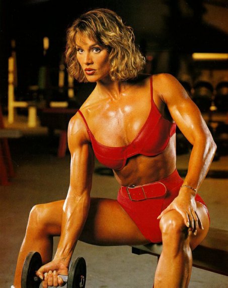 Cory Everson in a bikini