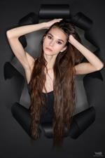 Leona Mia in  Ripped Paper 