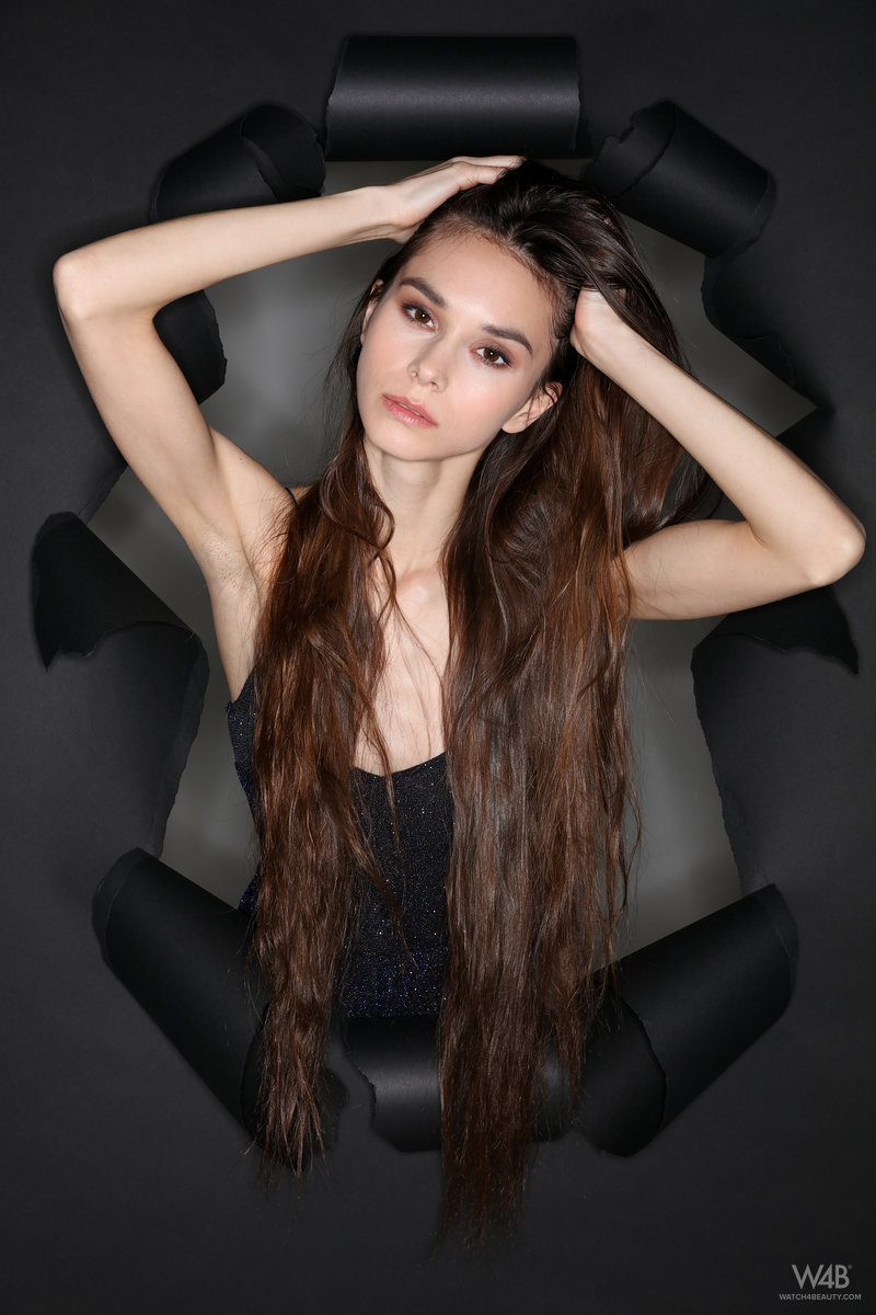 Leona Mia in  Ripped Paper 