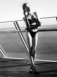 Noémie Lenoir in a bikini