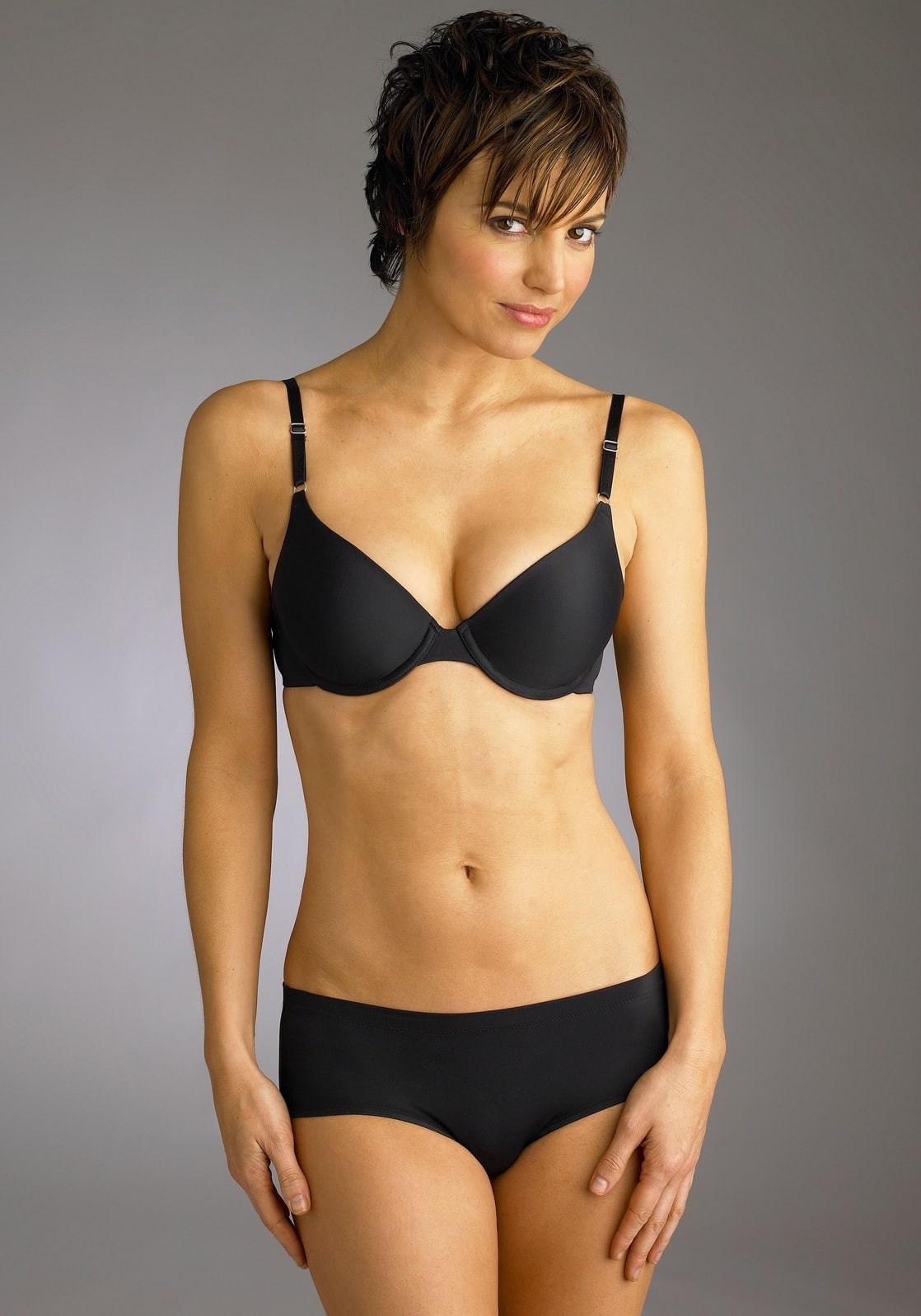 Michelle Ray Smith in lingerie