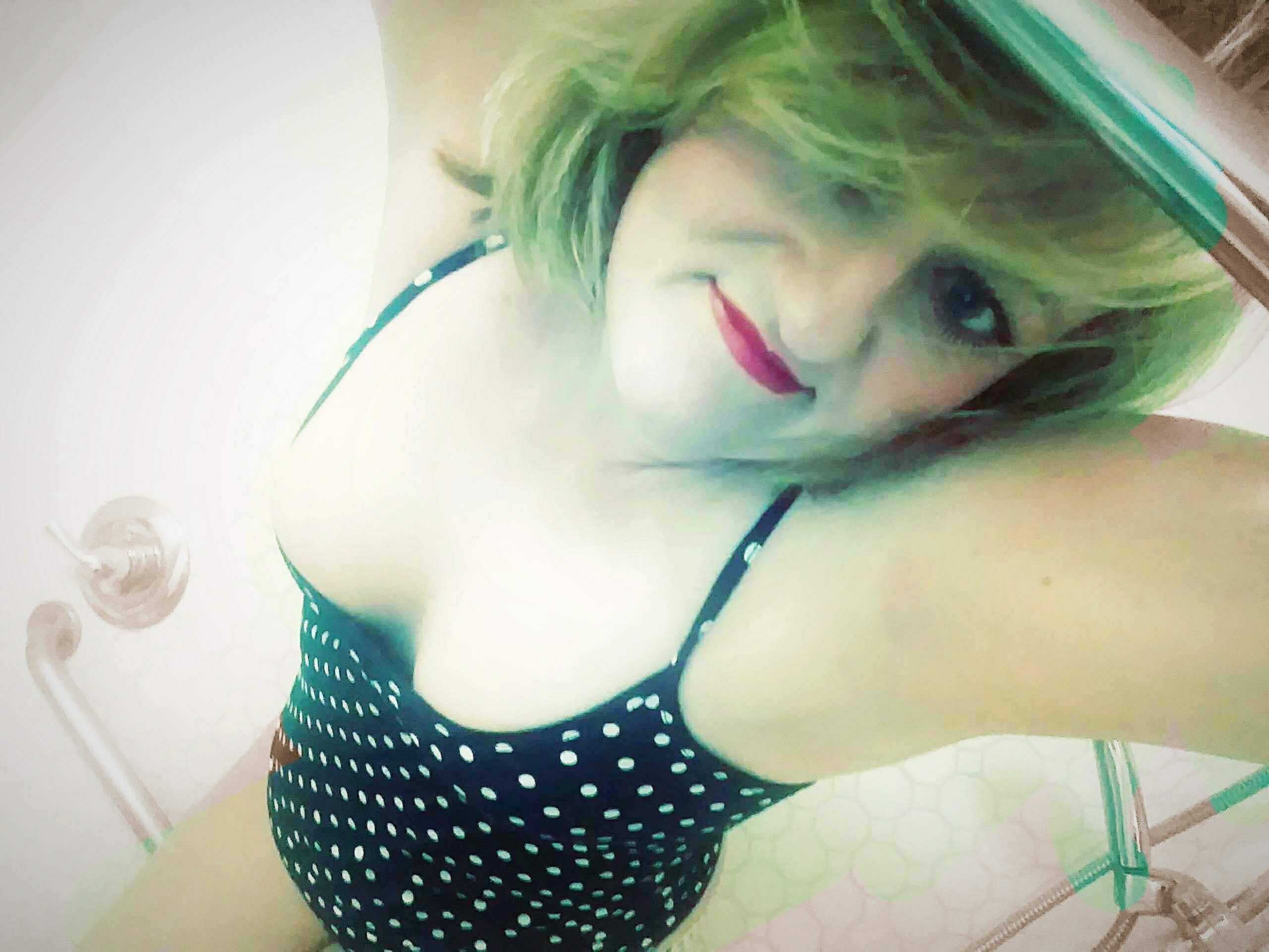 Anonymous in a bikini taking a selfie