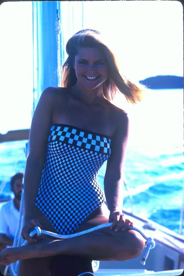 Christie Brinkley in a bikini