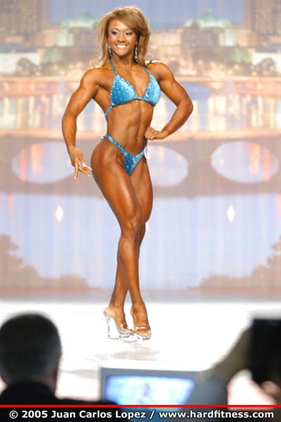 Tanji Johnson in a bikini