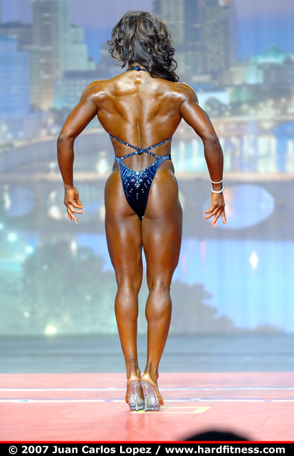 Tanji Johnson in a bikini