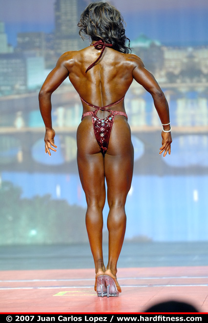 Tanji Johnson in a bikini