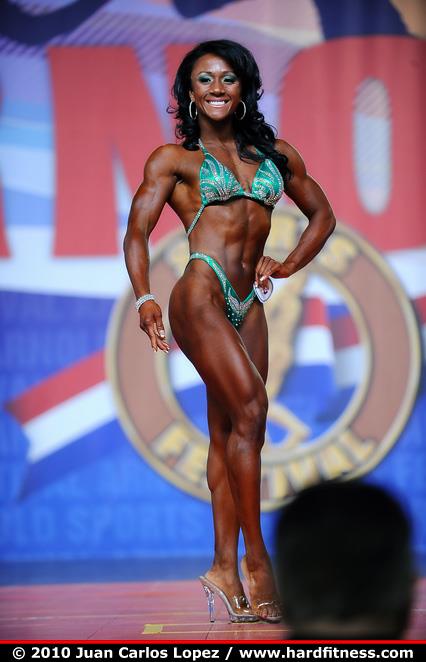 Tanji Johnson in a bikini