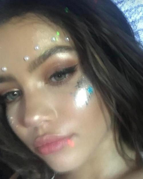 Audreyana Michelle taking a selfie