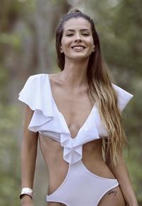 María Eugenia Suárez in a bikini