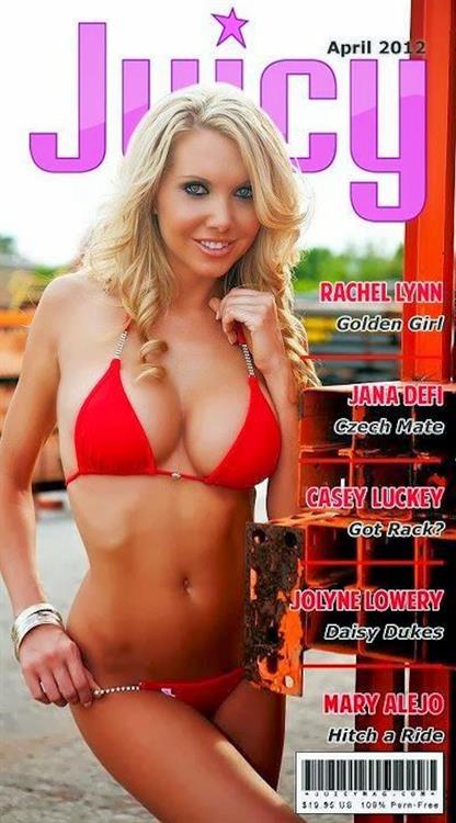 Rachel Lynn in a bikini