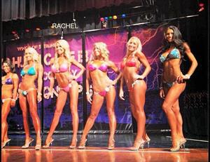 Rachel Lynn in a bikini