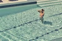 Samantha Gradoville in a bikini