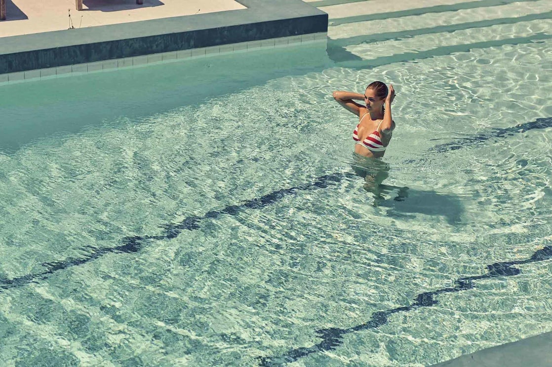 Samantha Gradoville in a bikini