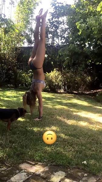 Jehane Paris in a bikini - ass