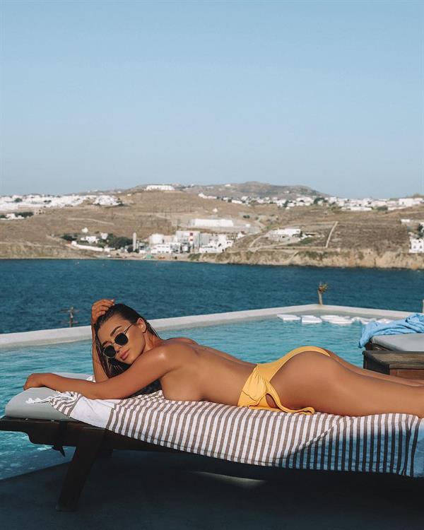 Shani Grimmond in a bikini
